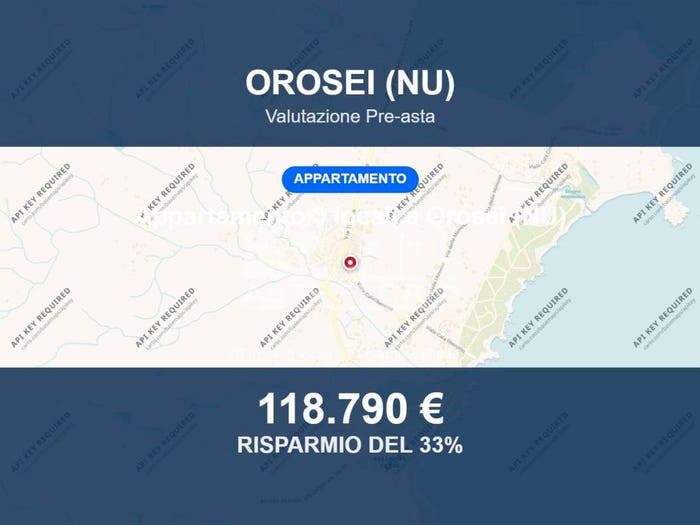 Appartamento trilocale in vendita in Vico Sa Conzola, Sos Alinos, Orosei