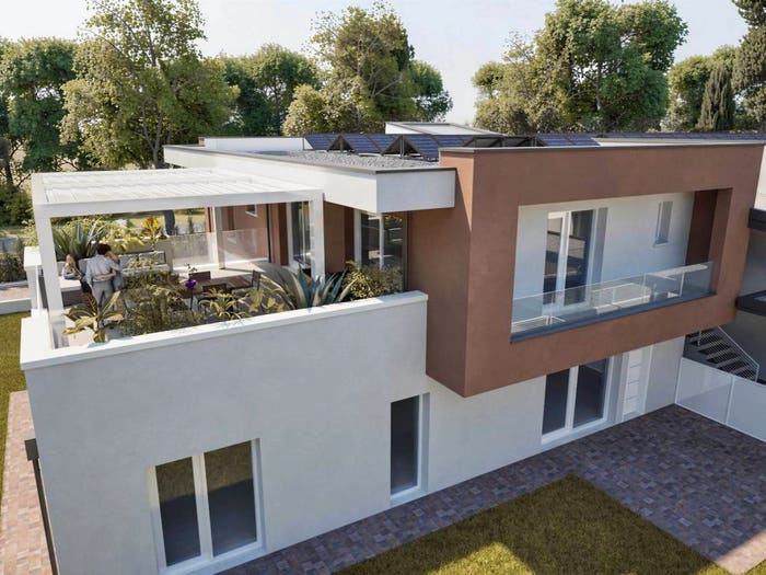 Casa trilocale in vendita in Viale Trento e Trieste, Centro, Zero Branco