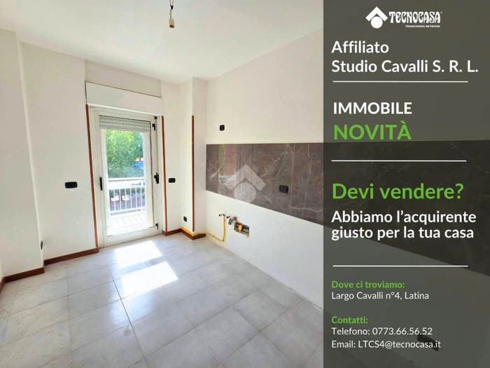 Appartamento trilocale in vendita in Via Paganini nicolò, Q, Latina
