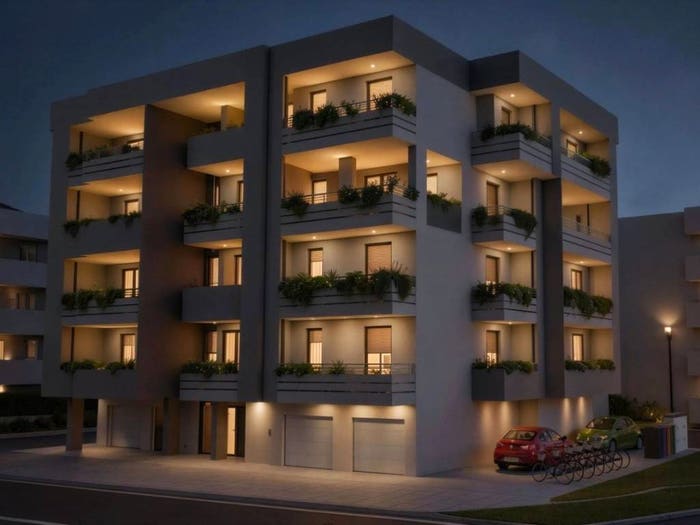 Appartamento quadrilocale in vendita in Via degli Oleandri, Contrada dei Tigli Via degli Oleandri, Alba Adriatica
