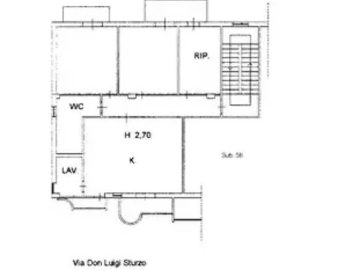 Appartamento monolocale in vendita in Via Luigi Sturzo, Centro, Butera