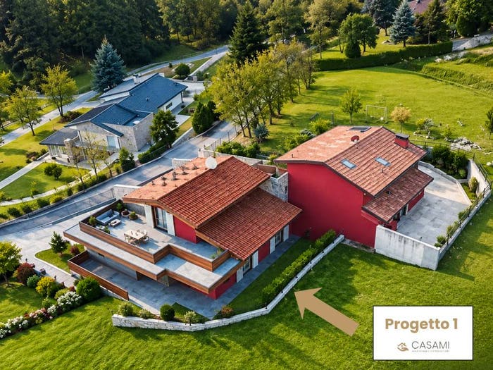 Casa quadrilocale in vendita in Via al Borghetto, Palazzago
