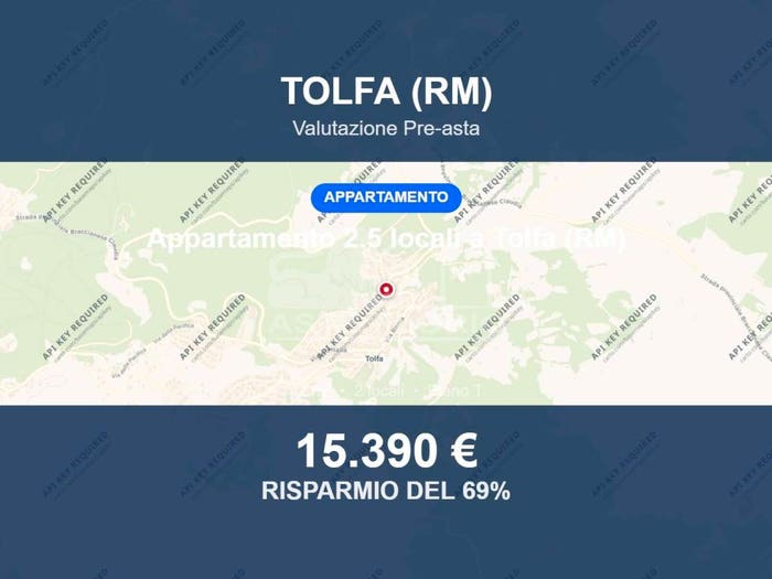 Appartamento bilocale in vendita in Via del Mattatoio, Centro, Tolfa