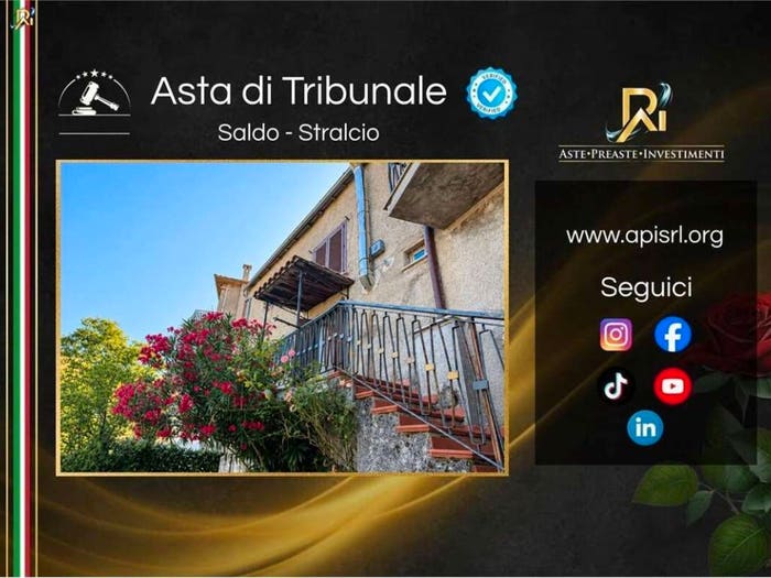 Appartamento bilocale in vendita in Via Vittorio Emanuele, Acuto
