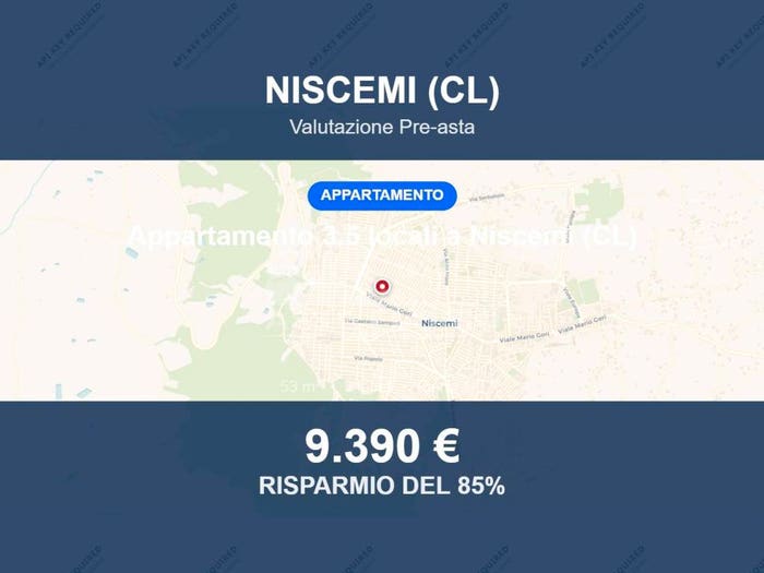 Appartamento trilocale in vendita in Via A Volta, Niscemi