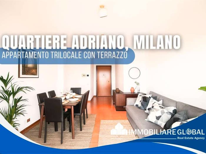 Appartamento trilocale in vendita in Via Trasimeno, Quartiere Adriano, Milano