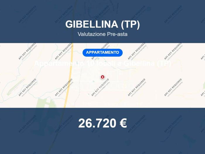 Appartamento con 6 locali in vendita in Viale Monte Finestrelle e Via Leonardo Sciascia, Nuova Gibellina, Gibellina