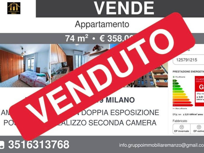 Appartamento bilocale in vendita in Via Ferdinando Marescalchi, Città Studi, Milano