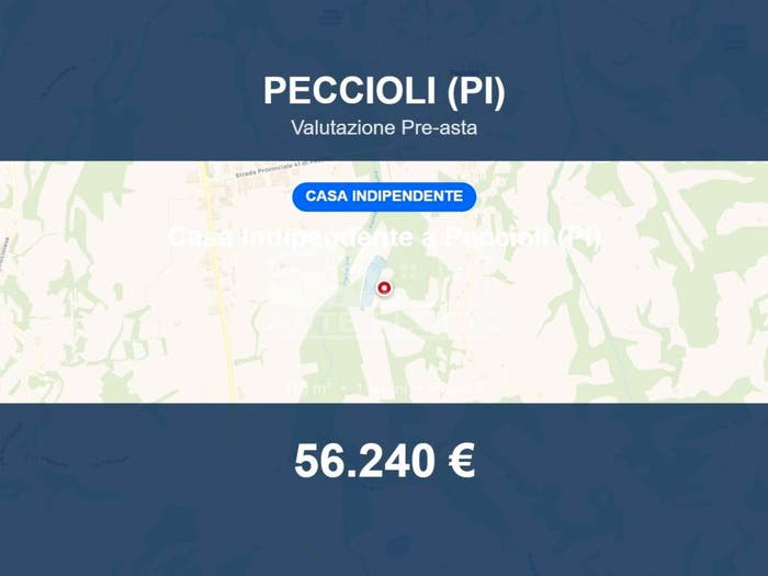 Casa trilocale in vendita in Via del Molino, Peccioli