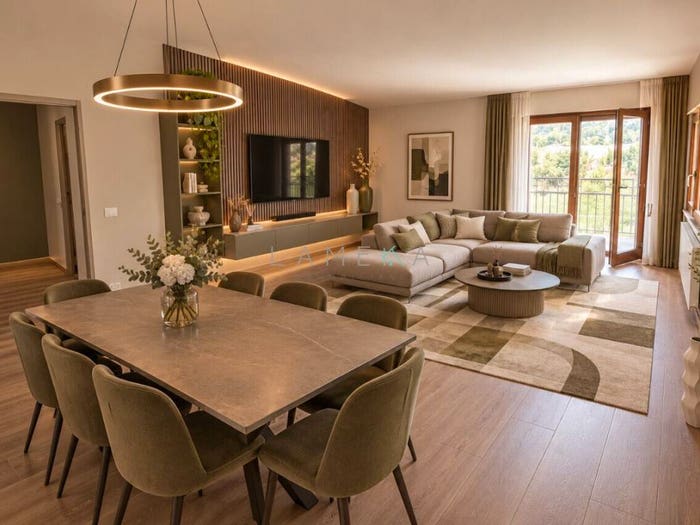 Appartamento trilocale in vendita in Via Giacomo Leopardi, Centro, Artogne