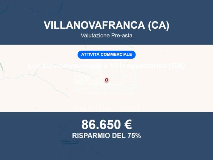 Appartamento monolocale in vendita in Su Molinu, Villanovafranca