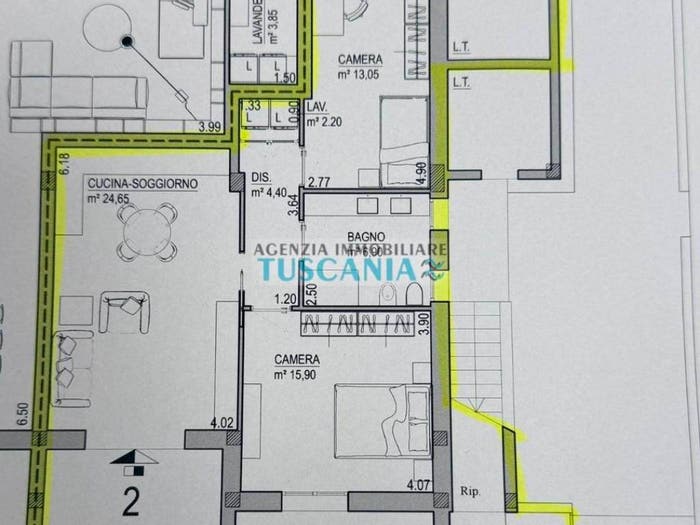 Appartamento trilocale in vendita in Via Toscana, Marina di Cecina, Cecina