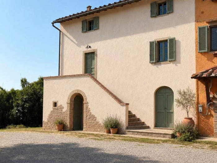 Casa con 6 locali in vendita in Via Vecchia di S Gervasio, Montecastello Treggiaia I Fabbri, Pontedera