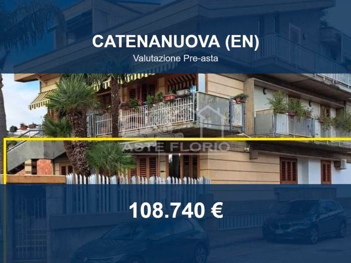 Appartamento trilocale in vendita in Via Ortensia, Catenanuova