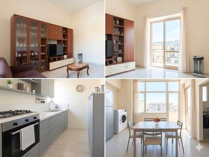 Appartamento trilocale in vendita in Via del Risanamento, Ponticelli, Napoli