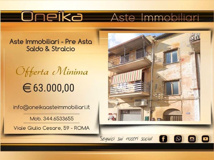 Appartamento con 6 locali in vendita in Corso Vittorio Emanuele, Centro, Marcellina