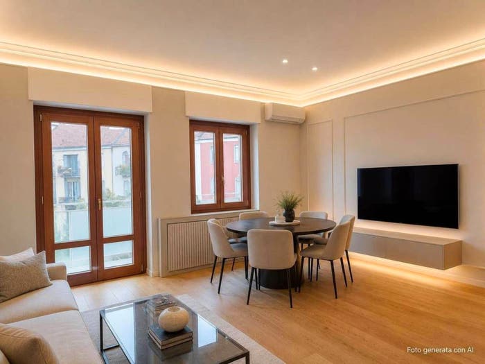 Appartamento trilocale in vendita in Via del Caravaggio, Solari, Milano