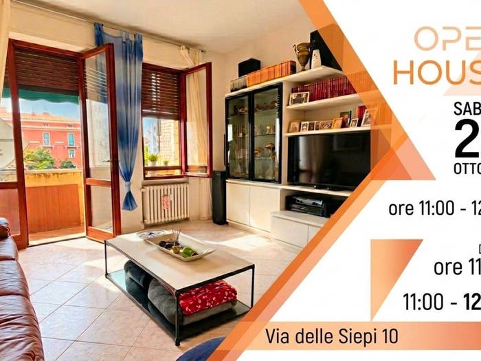 Appartamento quadrilocale in vendita in Via delle Siepi, Calzabigi, Livorno