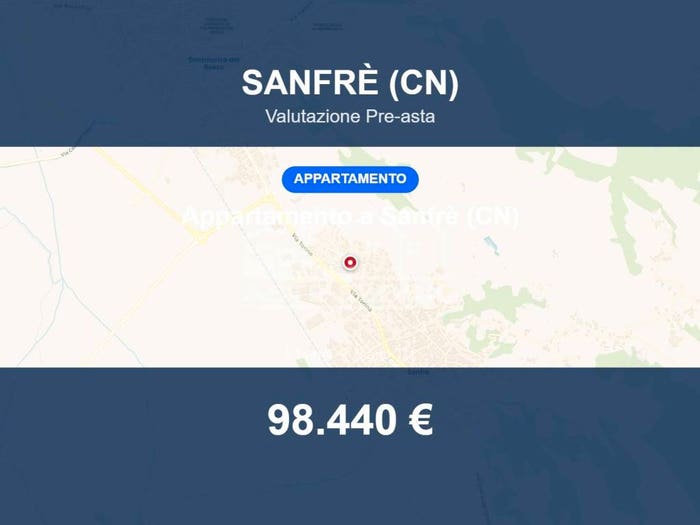 Appartamento bilocale in vendita in Via Don Olivero, Sanfrè