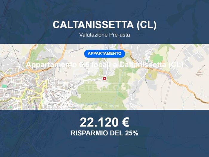 Appartamento con 6 locali in vendita in Via Xiboli, Centro, Caltanissetta