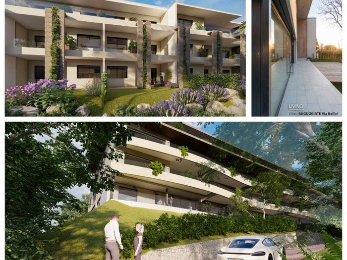 Appartamento quadrilocale in vendita in Via Piave, Buguggiate