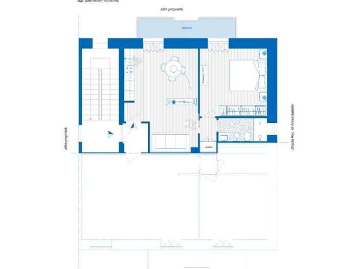 Appartamento bilocale in vendita in Via Annunziatella Recinto, Centro, Matera