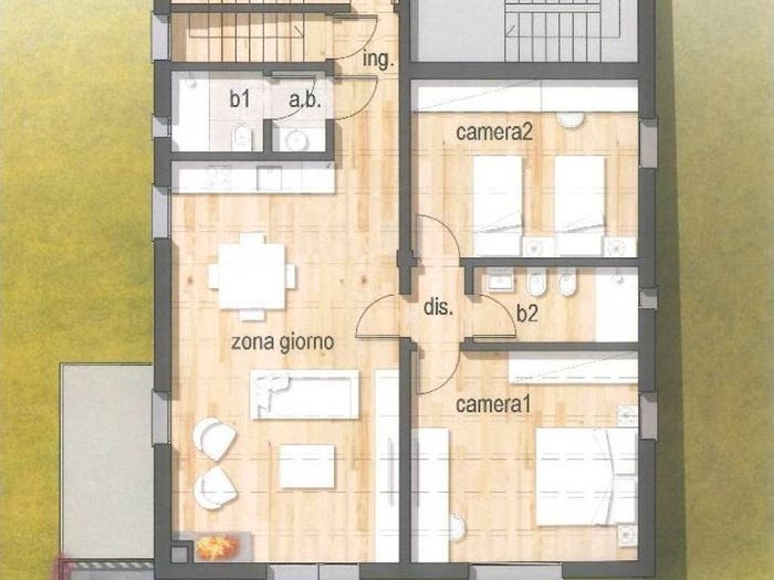 Appartamento trilocale in vendita in Via Verona, Auronzo, Auronzo di Cadore