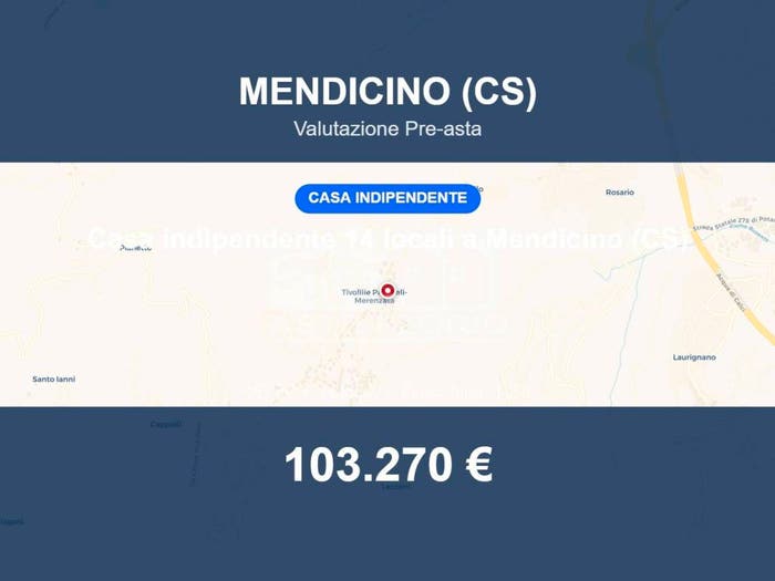 Casa con 6 locali in vendita in Via Folco Ruffo di Calabria, Tivolille Pasquali Merenzata, Mendicino
