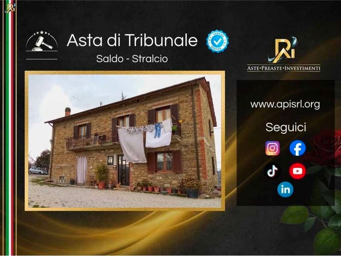 Casa con 6 locali in vendita in Fraz ToppoleCasale, Anghiari