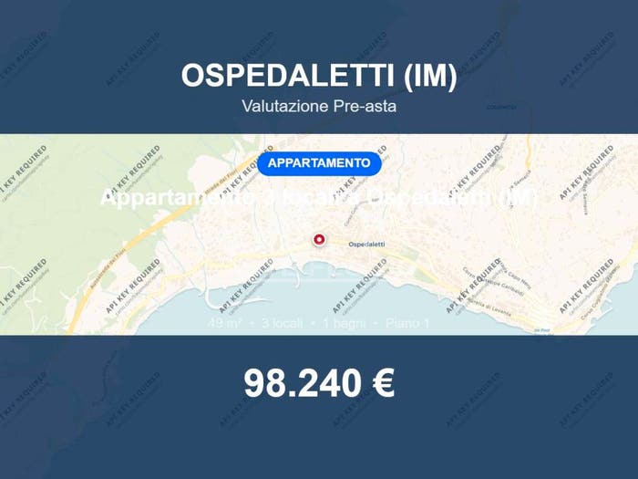 Appartamento trilocale in vendita in Corso Regina Margherita int, Ospedaletti