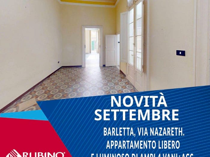 Appartamento quadrilocale in vendita in Via Nazareth, Centro Storico, Barletta
