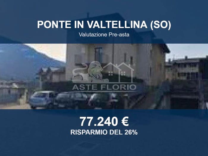 Appartamento trilocale in vendita in Via Guicciarda, Casacce, Ponte in Valtellina