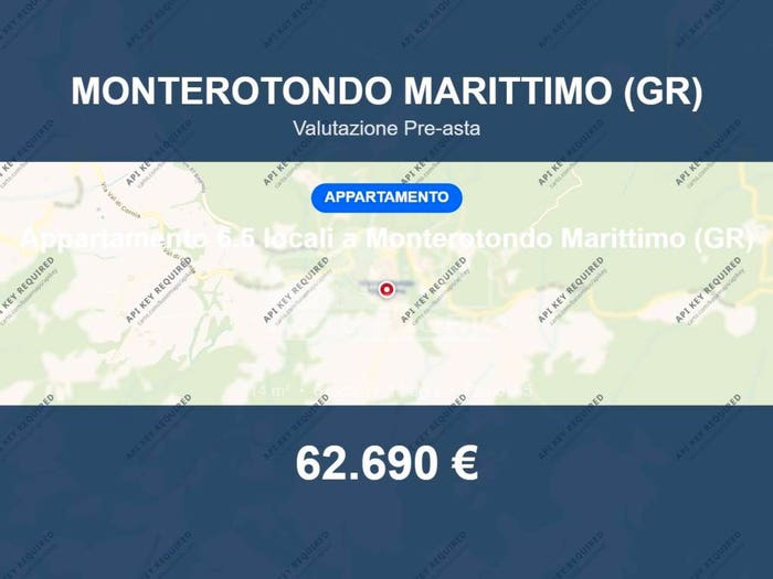 Appartamento con 6 locali in vendita in via Licurgo Bardelloni, Centro, Monterotondo Marittimo