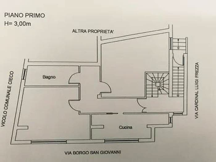 Appartamento quadrilocale in vendita in Via Card L Frezza, Centro, Lanuvio
