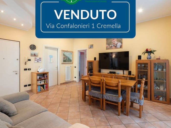 Appartamento trilocale in vendita in Via Confalonieri, Cremella