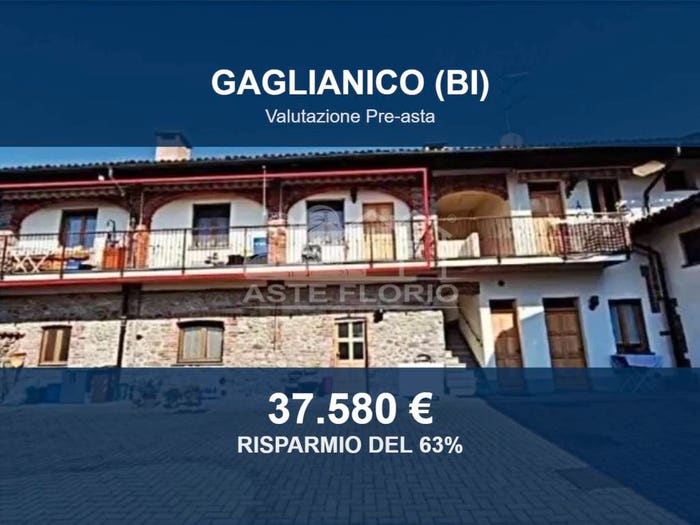 Appartamento trilocale in vendita in Via Carlo Felice Trossi, Gaglianico