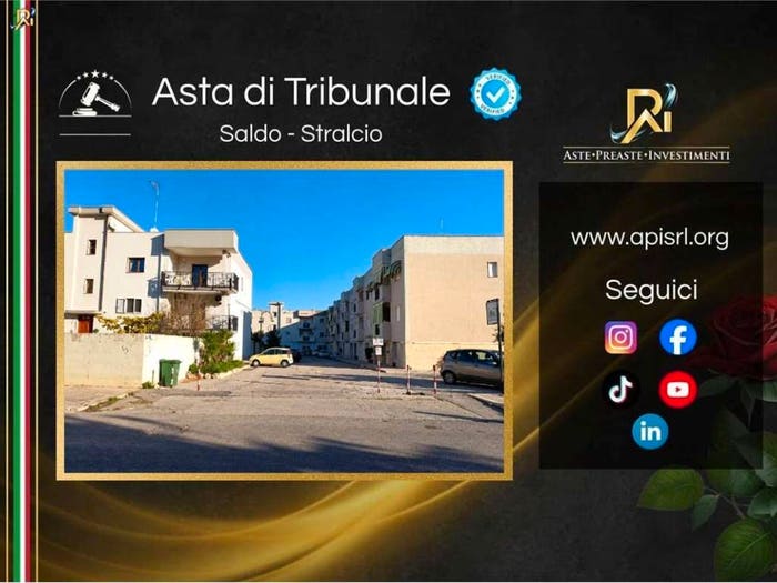 Appartamento trilocale in vendita in Via Carrara Reddito, Bisceglie