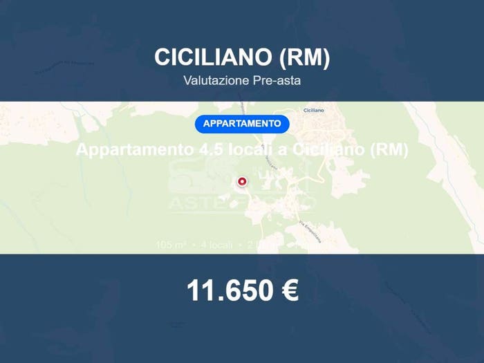 Appartamento quadrilocale in vendita in Via Rocca d'Elci, Ciciliano