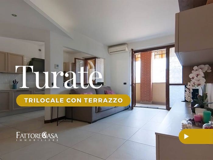 Appartamento trilocale in vendita in Viale Roma, Centro, Turate