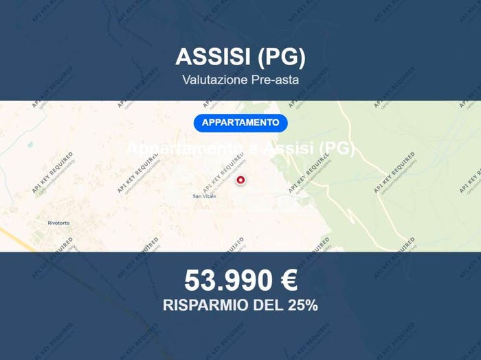Appartamento bilocale in vendita in Via San Vitale, San Vitale Viole, Assisi