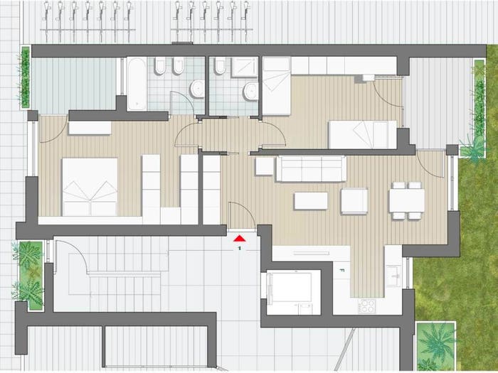 Appartamento trilocale in vendita in via puccini, Don Bosco Firmiano, Bolzano