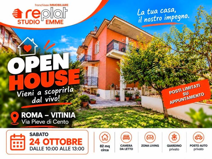 Appartamento trilocale in vendita in Via Pieve di Cento, Vitinia, Roma