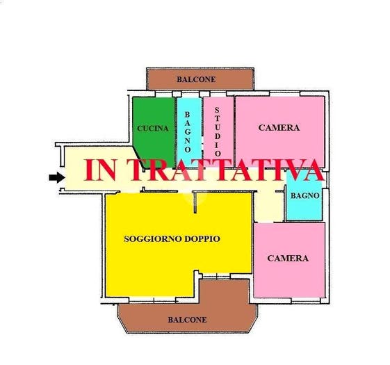 Appartamento quadrilocale in vendita in Via Francesco Schupfer, Baldo degli Ubaldi, Roma