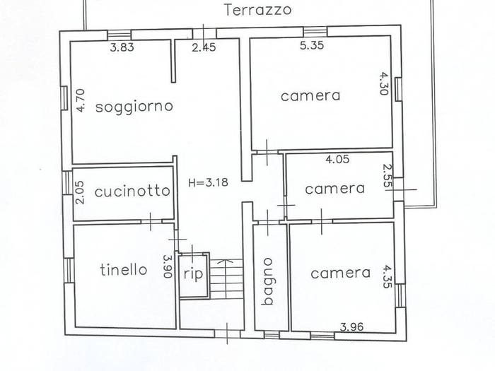Appartamento con 6 locali in vendita in Via Arturo Toscanni, Centro, Agliana