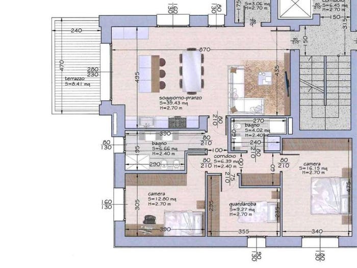 Appartamento con 6 locali in vendita in Centro, Pieve di Soligo