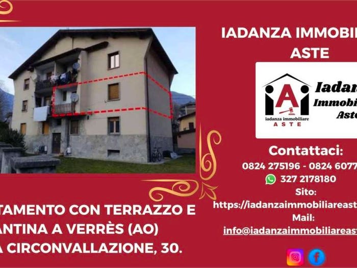 Appartamento quadrilocale in vendita in Via Circonvallazione, Centro, Verrès