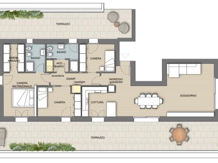 Casa con 5 locali in vendita in Via Don Mansueto Zambetti, Celadina Boccaleone, Bergamo
