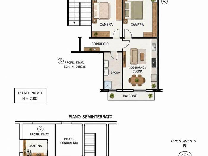 Appartamento trilocale in vendita in Via Taramelli, Europa Novacella, Bolzano