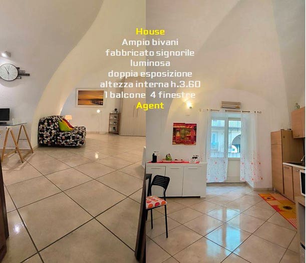 Appartamento bilocale in vendita in Via Monte di Dio, Santa Lucia, Napoli