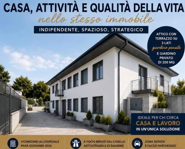 Casa trilocale in vendita in Via aldo Moro, Centro, Treviolo